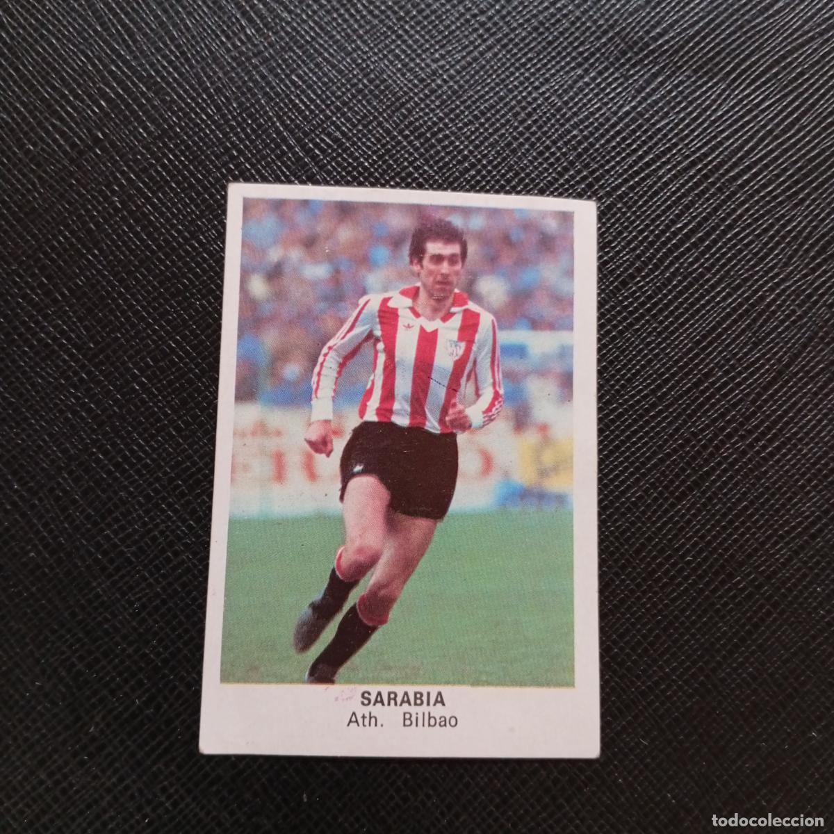 Cromos de f&uacute;tbol: SARABIA BILBAO CANO 1983 1984 CROMO FUTBOL 83 84 LIGA - DESPEGADO - A27 PG7