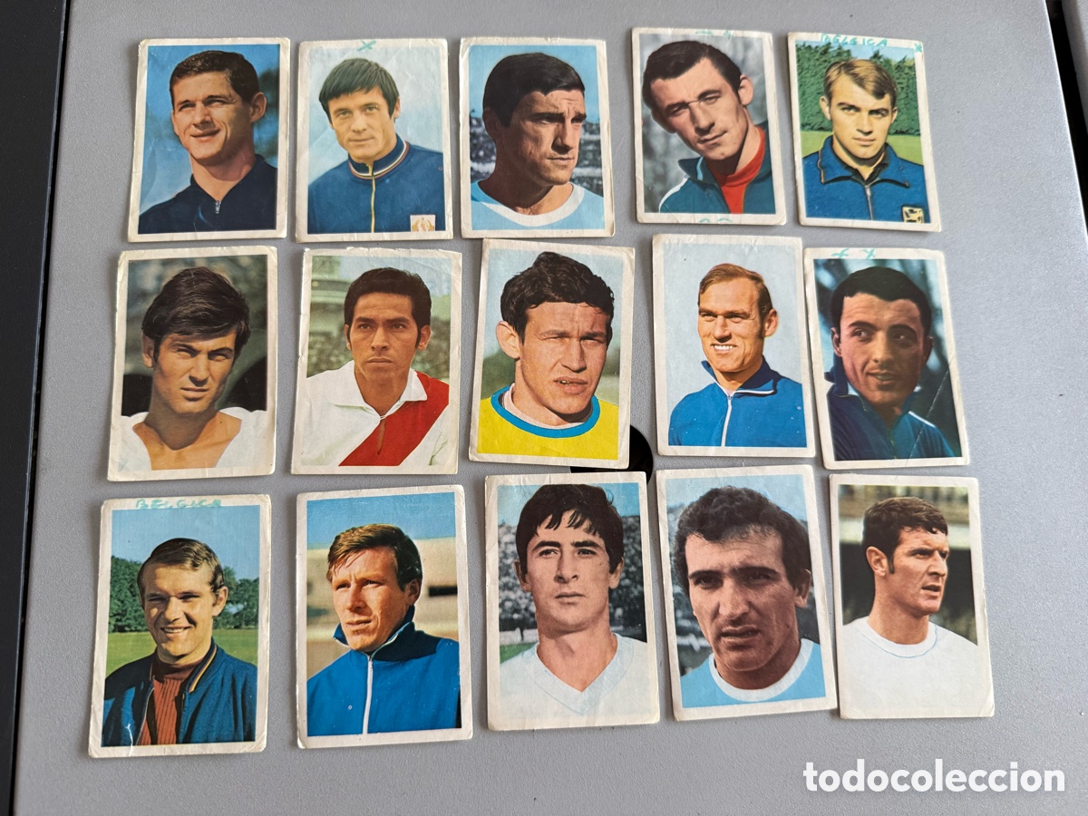 Cromos de f&uacute;tbol: 15x ASES DEL IX MUNDIAL DE F&Uacute;TBOL