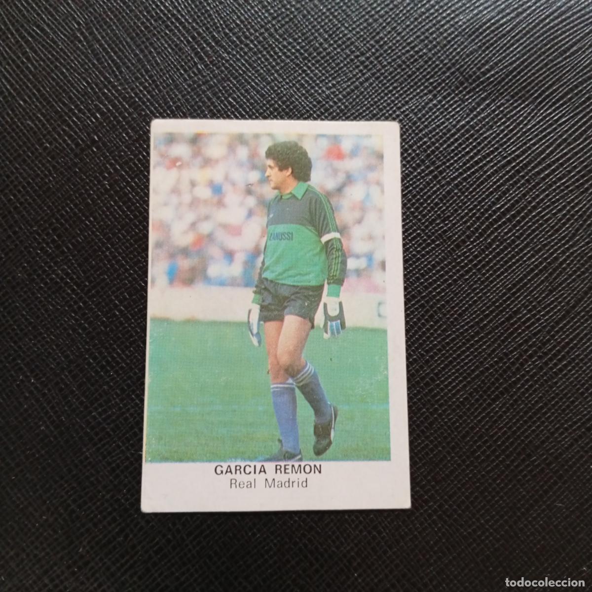 Cromos de f&uacute;tbol: GARCIA REMON REAL MADRID CANO 1983 1984 CROMO FUTBOL 83 84 LIGA - DESPEGADO - A27 PG8