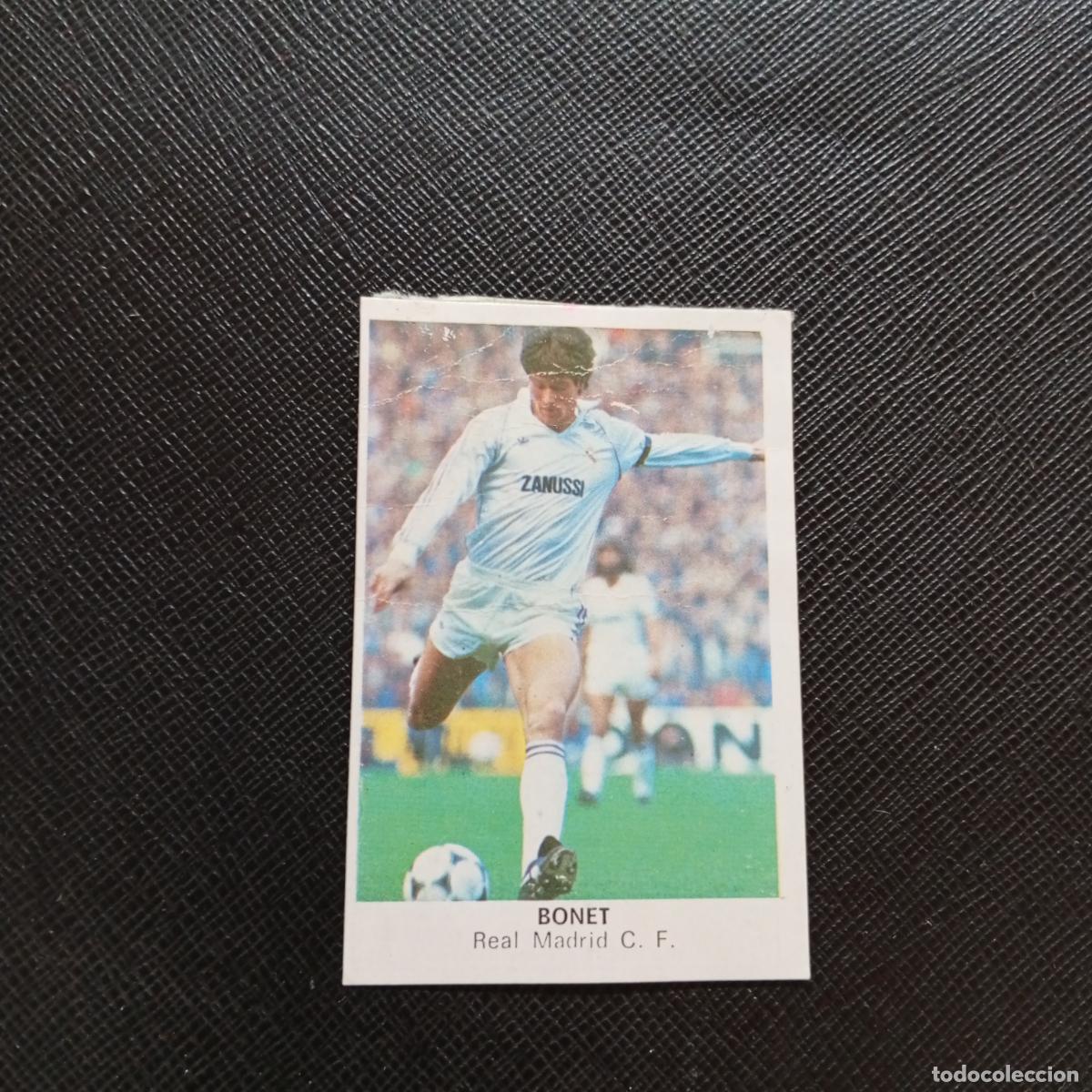 Football Stickers: BONET REAL MADRID CANO 1983 1984 CROMO FUTBOL 83 84 LIGA - DESPEGADO - A27 PG8