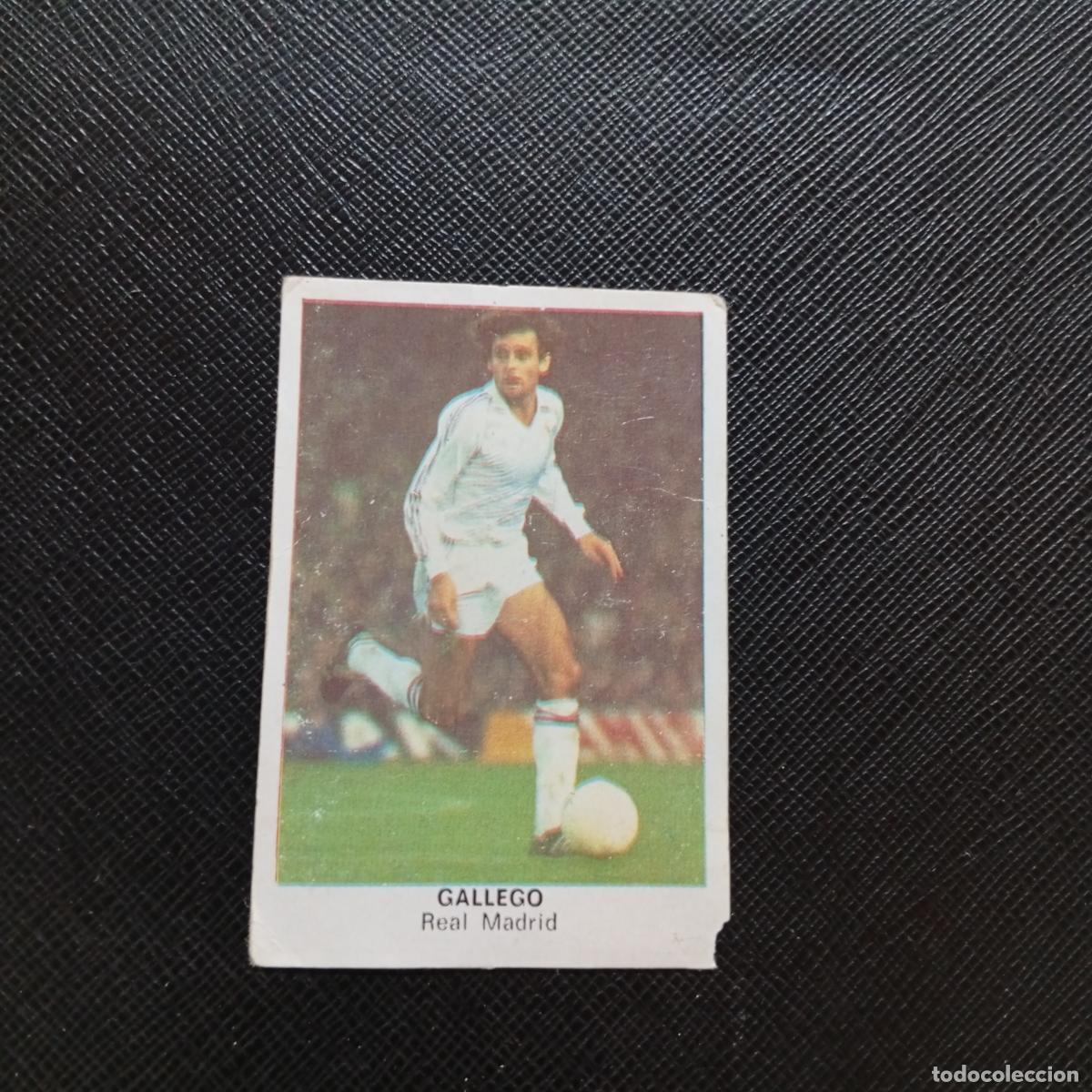 Football Stickers: GALLEGO REAL MADRID CANO 1983 1984 CROMO FUTBOL 83 84 LIGA - DESPEGADO - A27 PG9