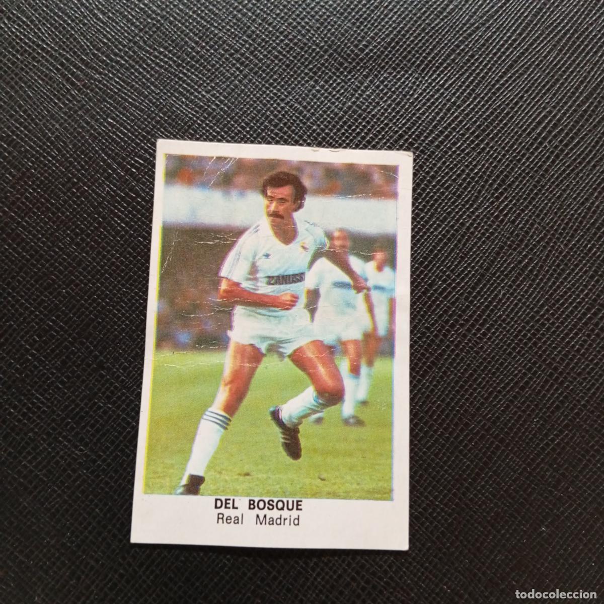 Cromos de f&uacute;tbol: DEL BOSQUE REAL MADRID CANO 1983 1984 CROMO FUTBOL 83 84 LIGA - DESPEGADO - A27 PG9