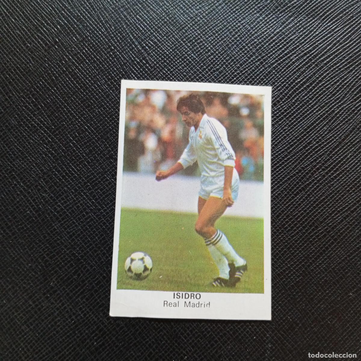 Cromos de f&uacute;tbol: ISIDRO REAL MADRID CANO 1983 1984 CROMO FUTBOL 83 84 LIGA - DESPEGADO - A27 PG11