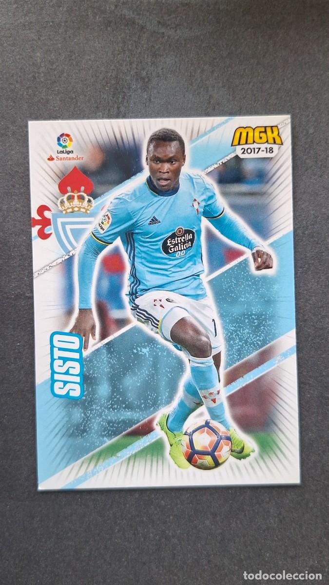 Cromos de f&uacute;tbol: L1 SISTO CELTA DE VIGO 153 PANINI MEGACRACKS 2017 2018 17 18