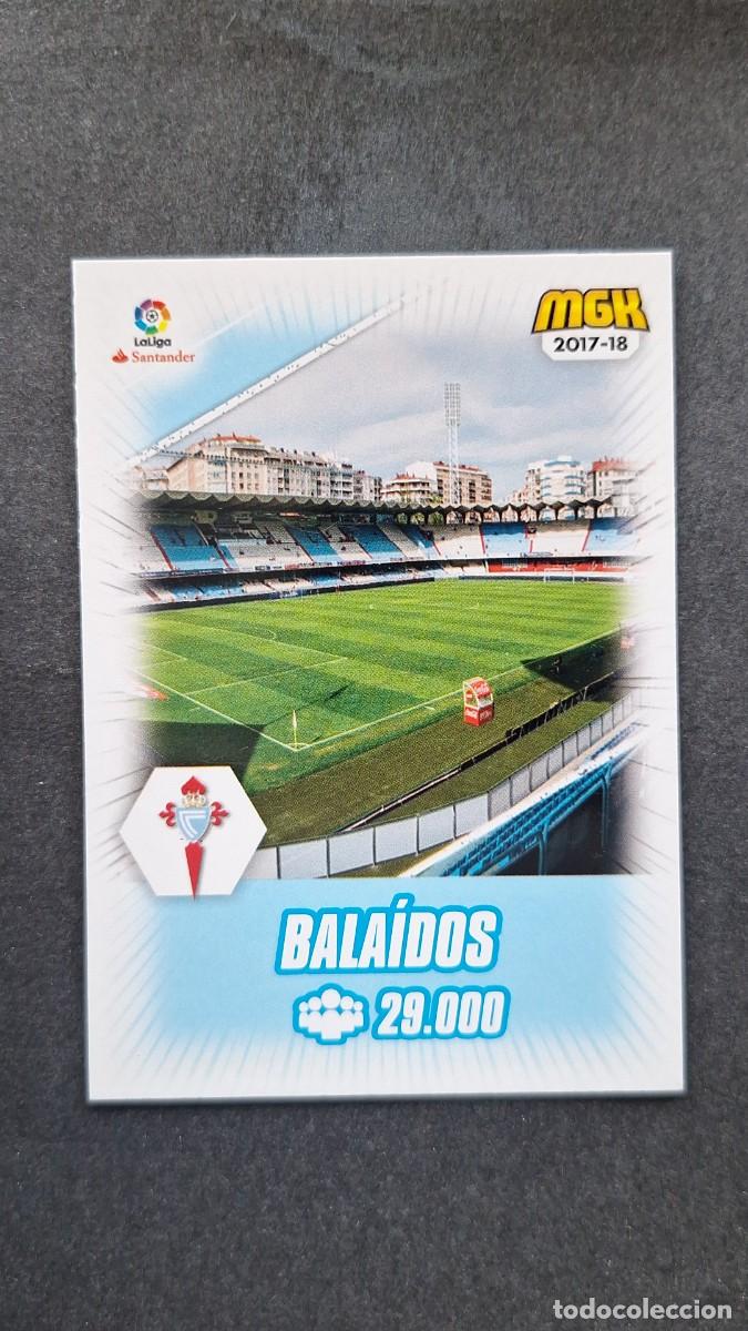 Cromos de f&uacute;tbol: L1 ESTADIO BALAIDOS CELTA DE VIGO 157 PANINI MEGACRACKS 2017 2018 17 18