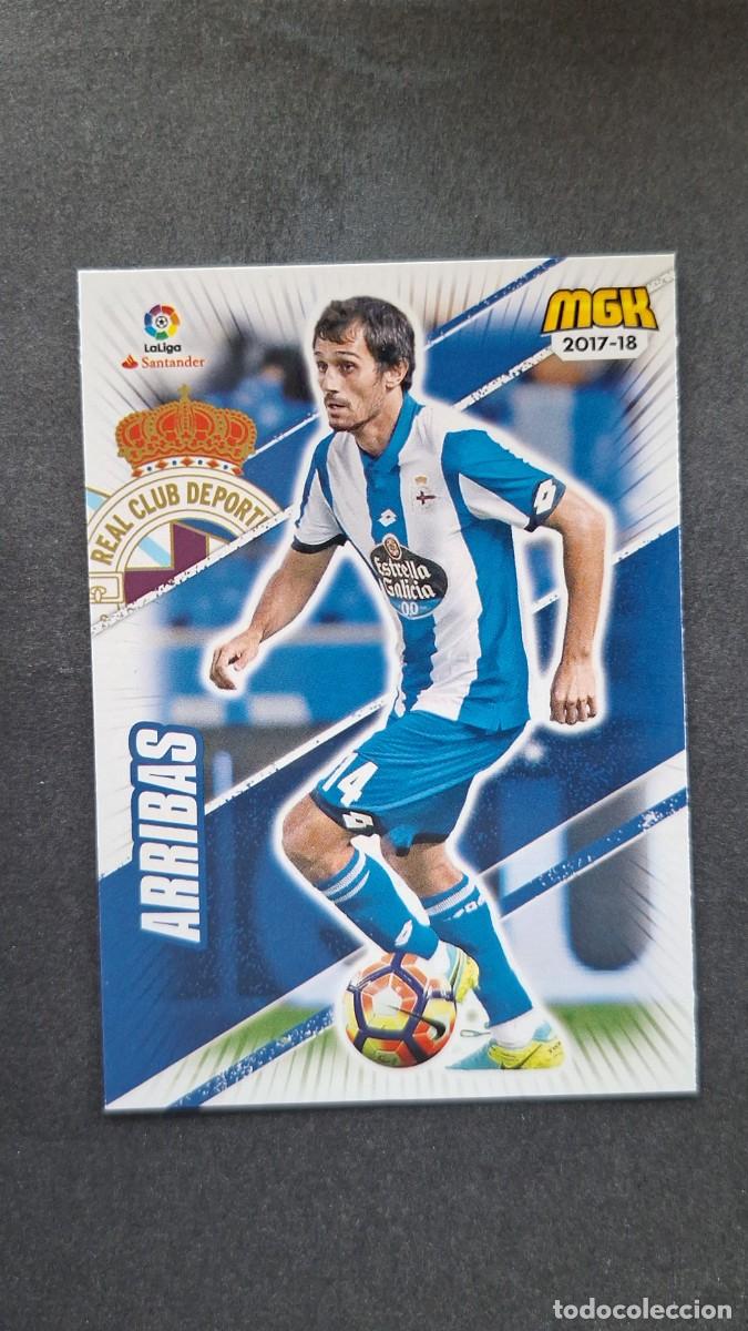 Cromos de f&uacute;tbol: L1 ARRIBAS DEPORTIVO DE LA CORU&Ntilde;A 168 PANINI MEGACRACKS 2017 2018 17 18