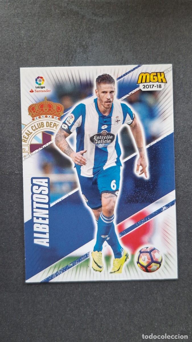 Cromos de f&uacute;tbol: L1 ALBENTOSA DEPORTIVO DE LA CORU&Ntilde;A 169 PANINI MEGACRACKS 2017 2018 17 18