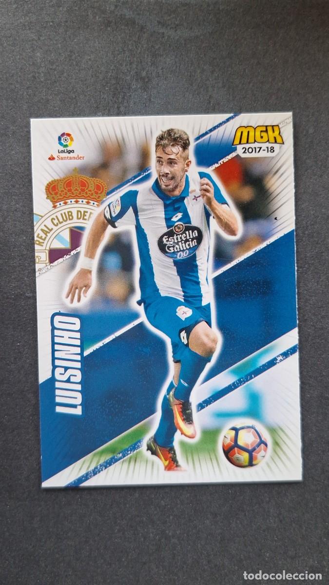 Cromos de f&uacute;tbol: L1 LUISINHO DEPORTIVO DE LA CORU&Ntilde;A 171 PANINI MEGACRACKS 2017 2018 17 18