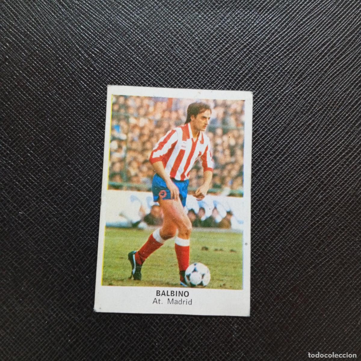 Cromos de f&uacute;tbol: BALBINO AT MADRID CANO 1983 1984 CROMO FUTBOL 83 84 LIGA - DESPEGADO - A27 PG20
