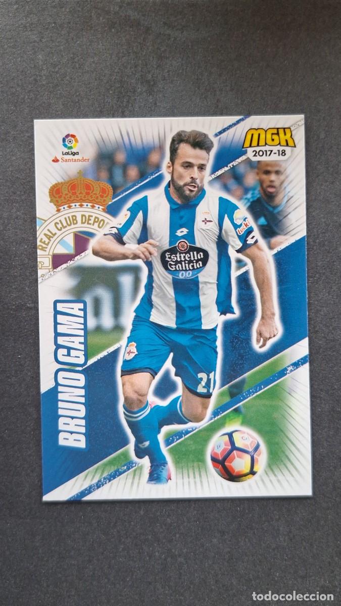 Cromos de f&uacute;tbol: L1 BRUNO GAMA DEPORTIVO DE LA CORU&Ntilde;A 178 PANINI MEGACRACKS 2017 2018 17 18