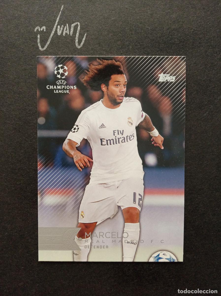 Cromos de f&uacute;tbol: N&ordm; 11 MARCELO REAL MADRID BRASIL ⚽ TOPPS &reg; SHOWCASE UCL UEFA CHAMPIONS LEAGUE 2015 2016 15 16 NUEVO