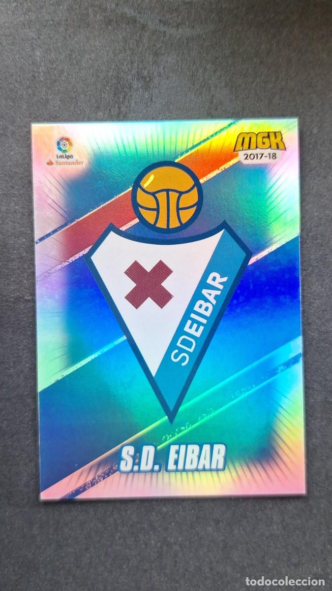 Cromos de f&uacute;tbol: L1 ESCUDO S. D. EIBAR 190 PANINI MEGACRACKS 2017 2018 17 18