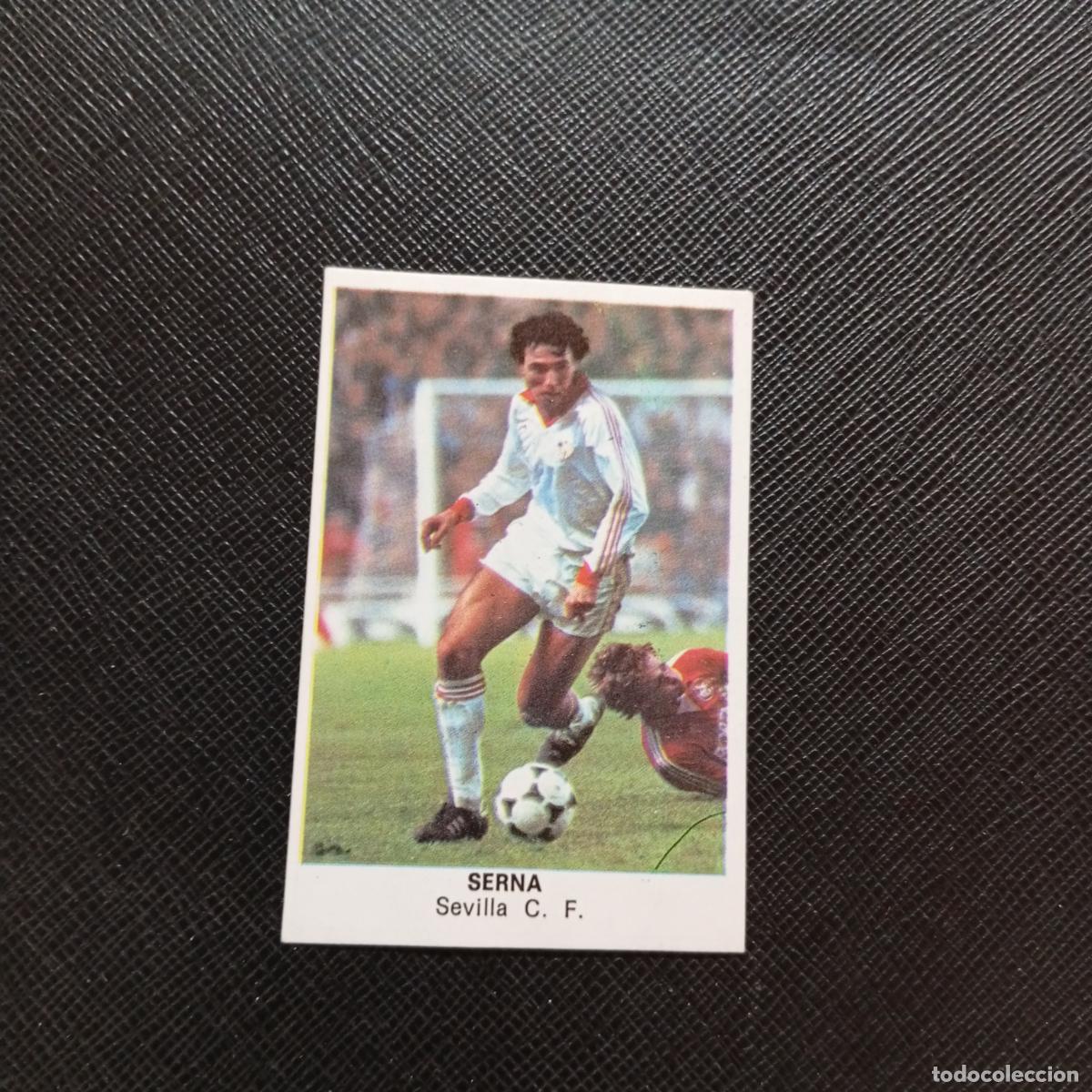 Cromos de f&uacute;tbol: SERNA SEVILLA CANO 1983 1984 CROMO FUTBOL 83 84 LIGA - DESPEGADO - A27 PG28