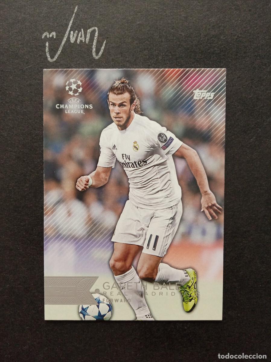 Cromos de f&uacute;tbol: N&ordm; 14 GARETH BALE REAL MADRID GALES ⚽ TOPPS &reg; SHOWCASE UEFA CHAMPIONS LEAGUE 2015 2016 15 16 NUEVO