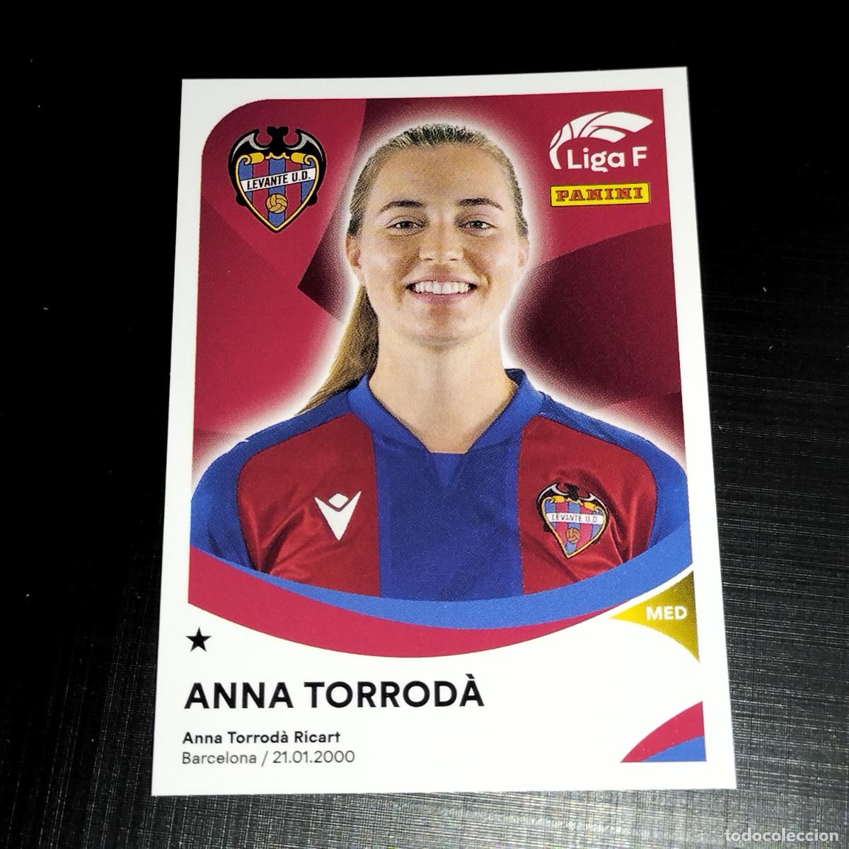 Cromos de f&uacute;tbol: 213 ANNA TORRODA LEVANTE UD CROMOS LIGA F FEMENINA PANINI 2024 2025 24 25