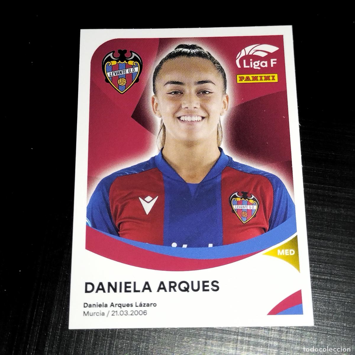 Cromos de f&uacute;tbol: 216 DANIELA ARQUES LEVANTE UD CROMOS LIGA F FEMENINA PANINI 2024 2025 24 25