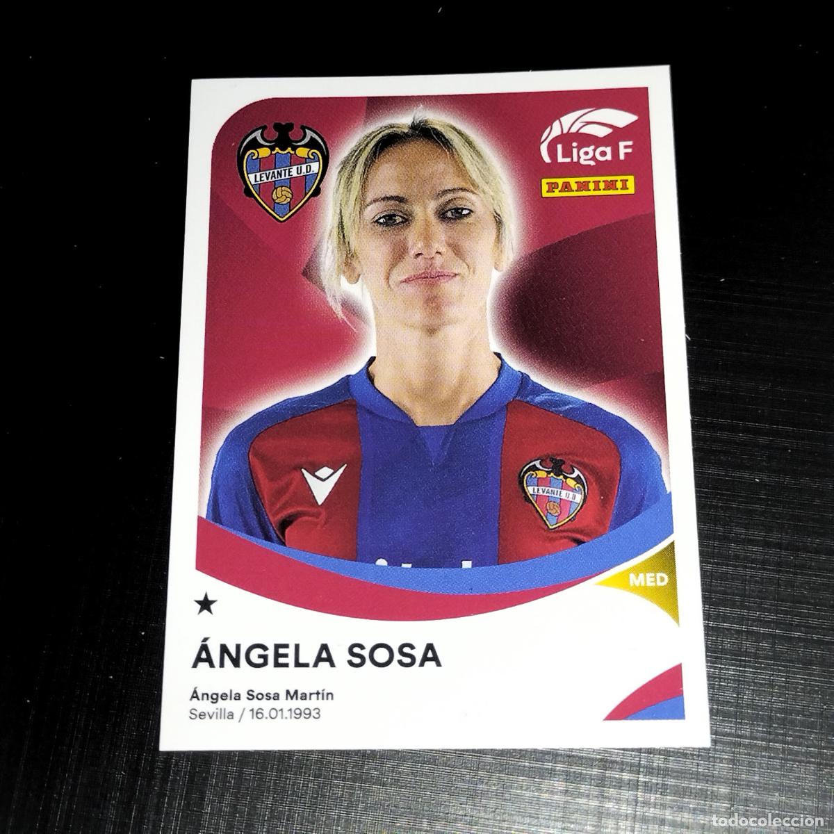 Cromos de f&uacute;tbol: 218 ANGELA SOSA LEVANTE UD CROMOS LIGA F FEMENINA PANINI 2024 2025 24 25