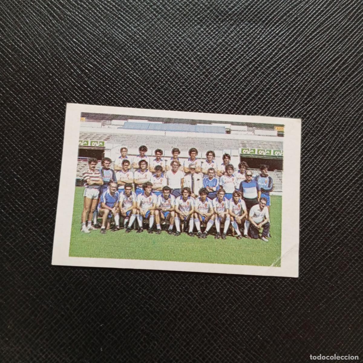 Cromos de f&uacute;tbol: PLANTILLA ZARAGOZA CANO 1983 1984 CROMO FUTBOL 83 84 LIGA - DESPEGADO - A27 PG35