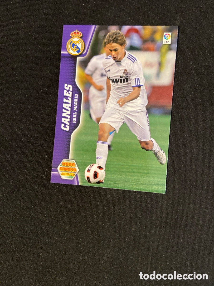 Cromos de f&uacute;tbol: CANALES 177 (REAL MADRID) MEGA