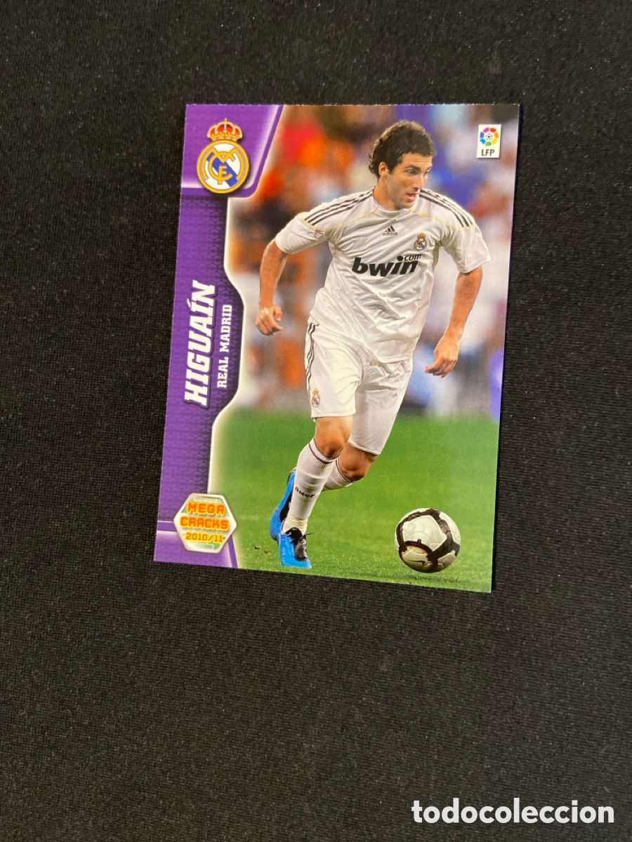 Cromos de f&uacute;tbol: HIGUA&Iacute;N 179 (REAL MADRID)