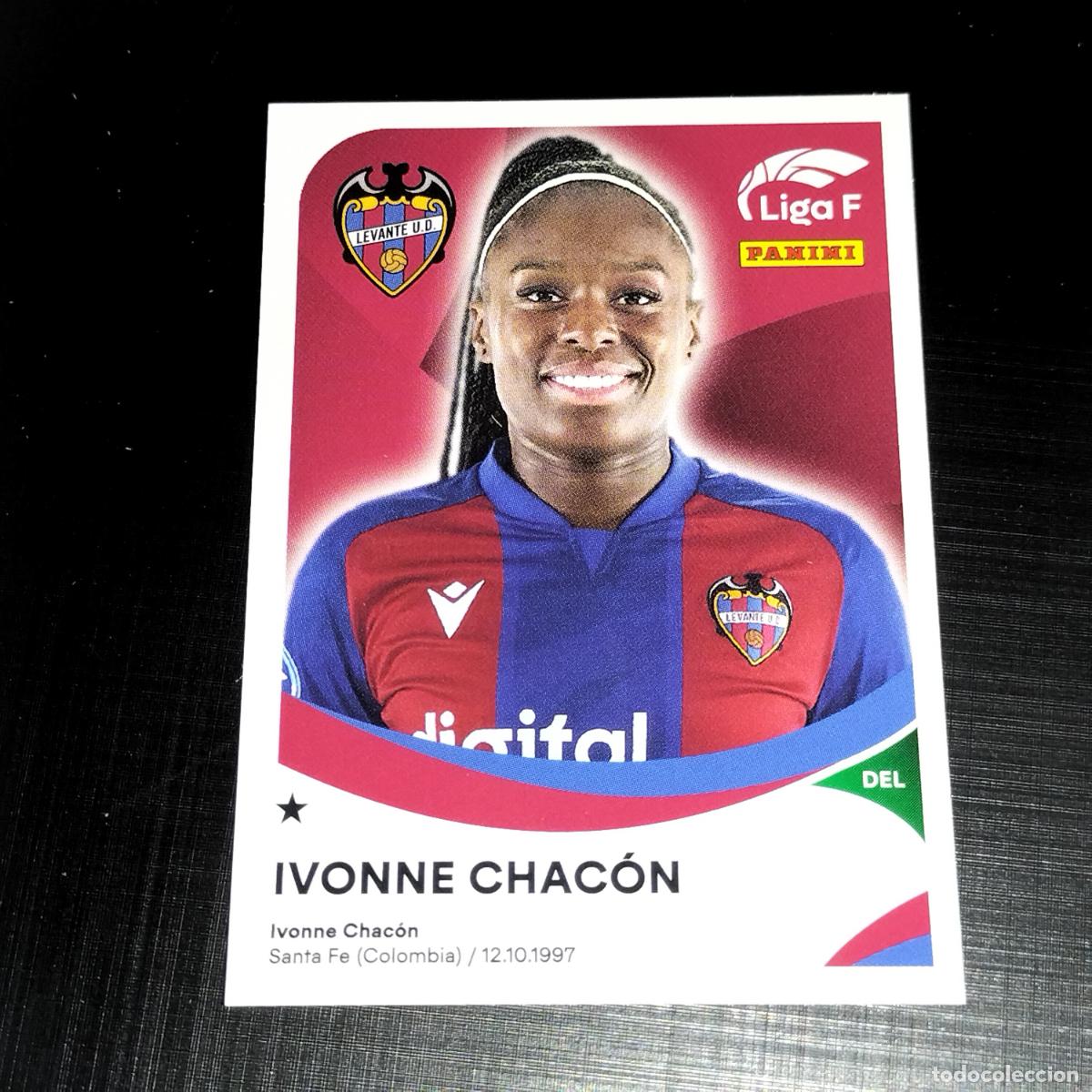 Football Stickers: 221 IVONNE CHACON LEVANTE UD CROMOS LIGA F FEMENINA PANINI 2024 2025 24 25
