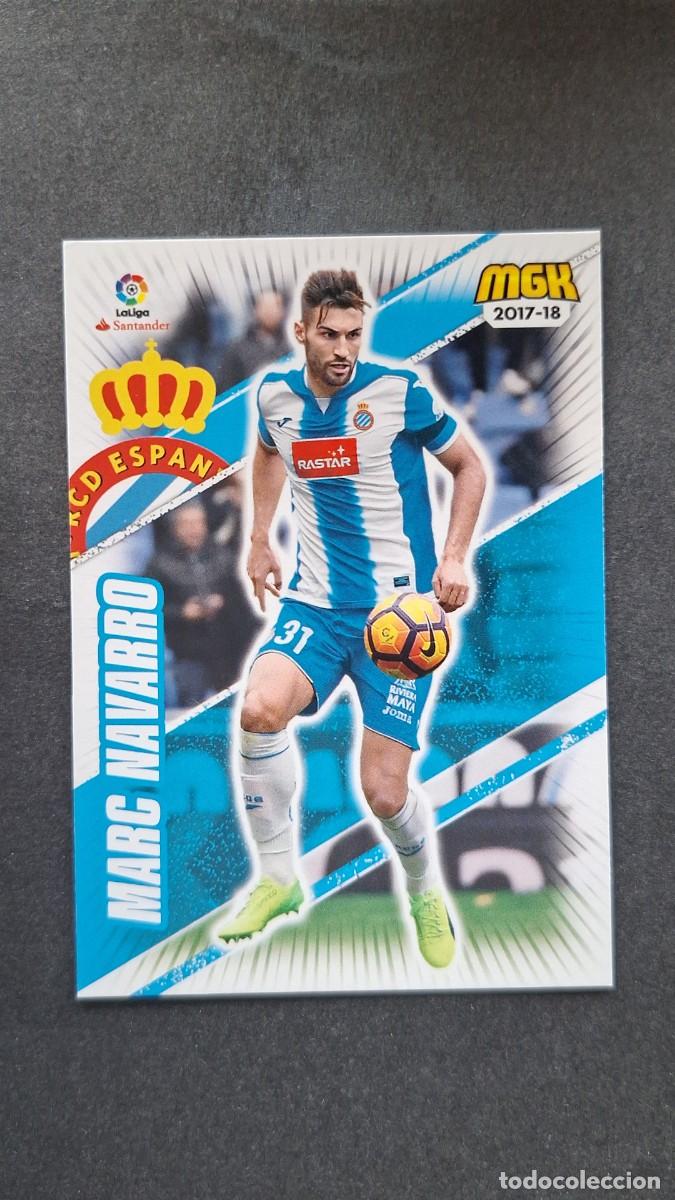 Cartes &agrave; collectionner de Football: L1 MARC NAVARRO R. C. D. ESPA&Ntilde;OL 221 PANINI MEGACRACKS 2017 2018 17 18