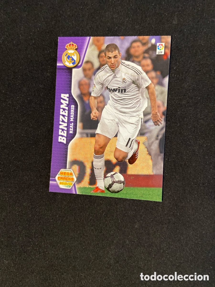 Cartes &agrave; collectionner de Football: BENZEMA 180 (REAL MADRID) MEGA