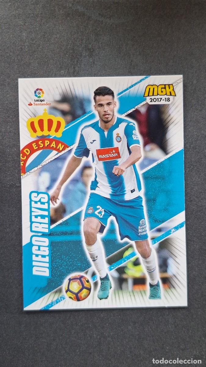 Cartes &agrave; collectionner de Football: L1 DIEGO REYES R. C. D. ESPA&Ntilde;OL 223 PANINI MEGACRACKS 2017 2018 17 18