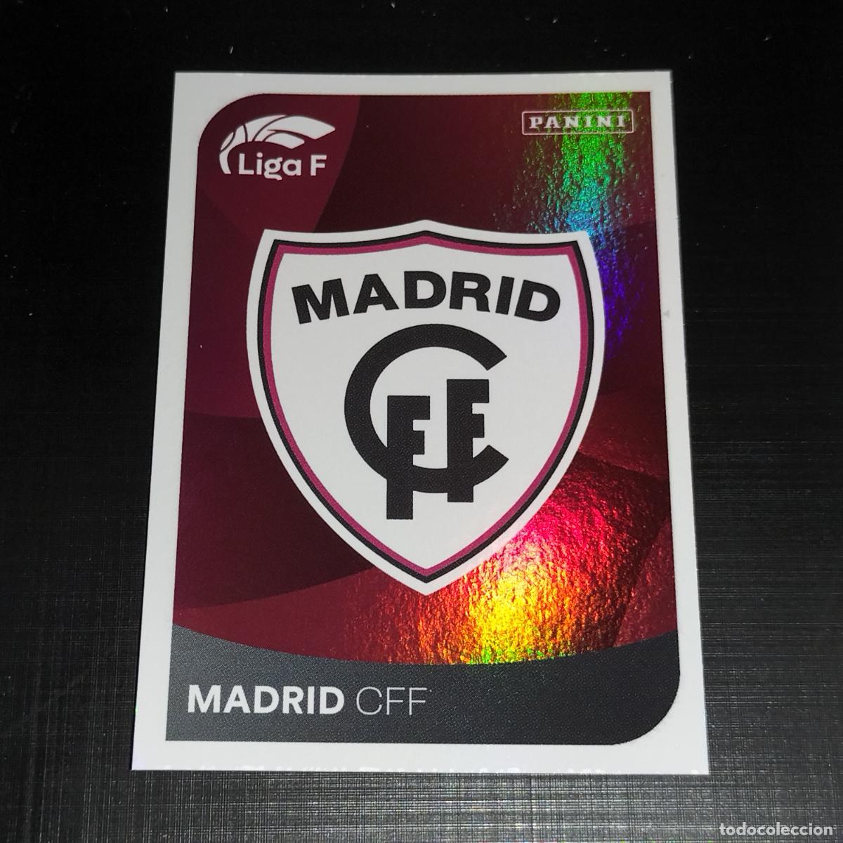 Cartes &agrave; collectionner de Football: 222 ESCUDO LOGO CFF MADRID CROMOS LIGA F FEMENINA PANINI 2024 2025 24 25