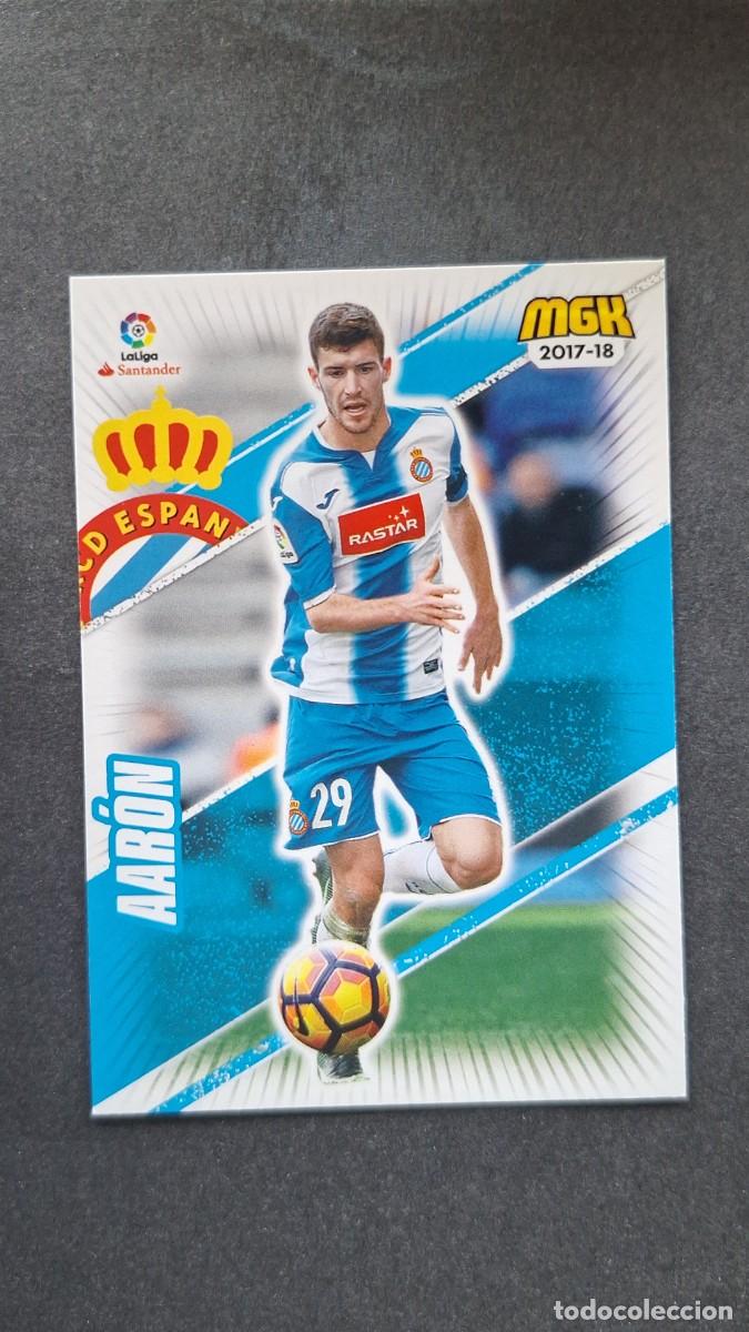 Cartes &agrave; collectionner de Football: L1 AARON R. C. D. ESPA&Ntilde;OL 225 PANINI MEGACRACKS 2017 2018 17 18