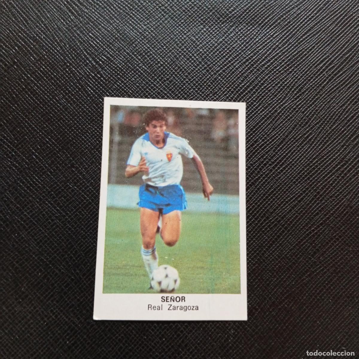 Cartes &agrave; collectionner de Football: SE&Ntilde;OR ZARAGOZA CANO 1983 1984 CROMO FUTBOL 83 84 LIGA - DESPEGADO - A27 PG39