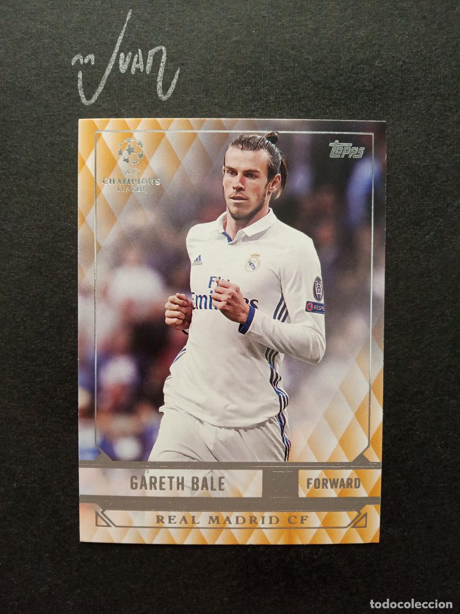 Cromos de f&uacute;tbol: N&ordm; 159 PARALELA ORANGE BALE REAL MADRID GALES ⚽ TOPPS &reg; SHOWCASE UCL UEFA CHAMPIONS 2016 2017 16 17