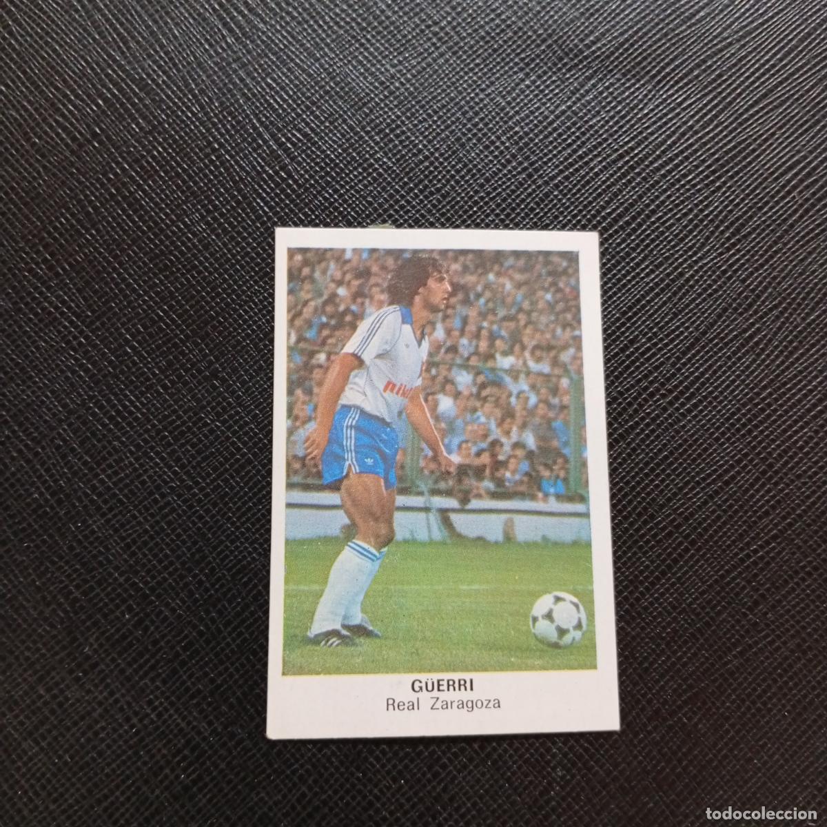 Cromos de f&uacute;tbol: GUERRI ZARAGOZA CANO 1983 1984 CROMO FUTBOL 83 84 LIGA - DESPEGADO - A27 PG39