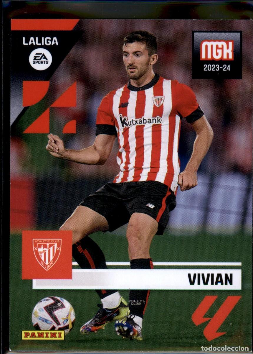 Cromos de f&uacute;tbol: Vivian N&ordm; 60 Athletic Club LaLiga Santander Megacracks 2023 2024 Panini 23 24