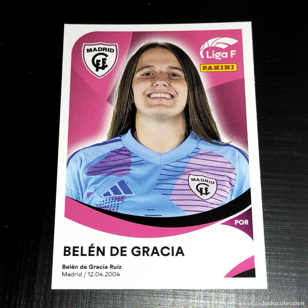 Cromos de f&uacute;tbol: 225 BELEN DE GRACIA CFF MADRID CROMOS LIGA F FEMENINA PANINI 2024 2025 24 25