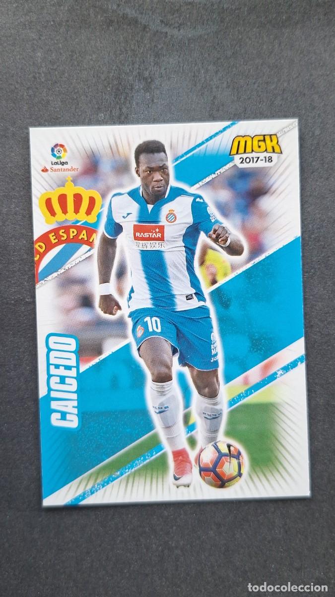 Cromos de f&uacute;tbol: L1 CAICEDO R. C. D. ESPA&Ntilde;OL 233 PANINI MEGACRACKS 2017 2018 17 18