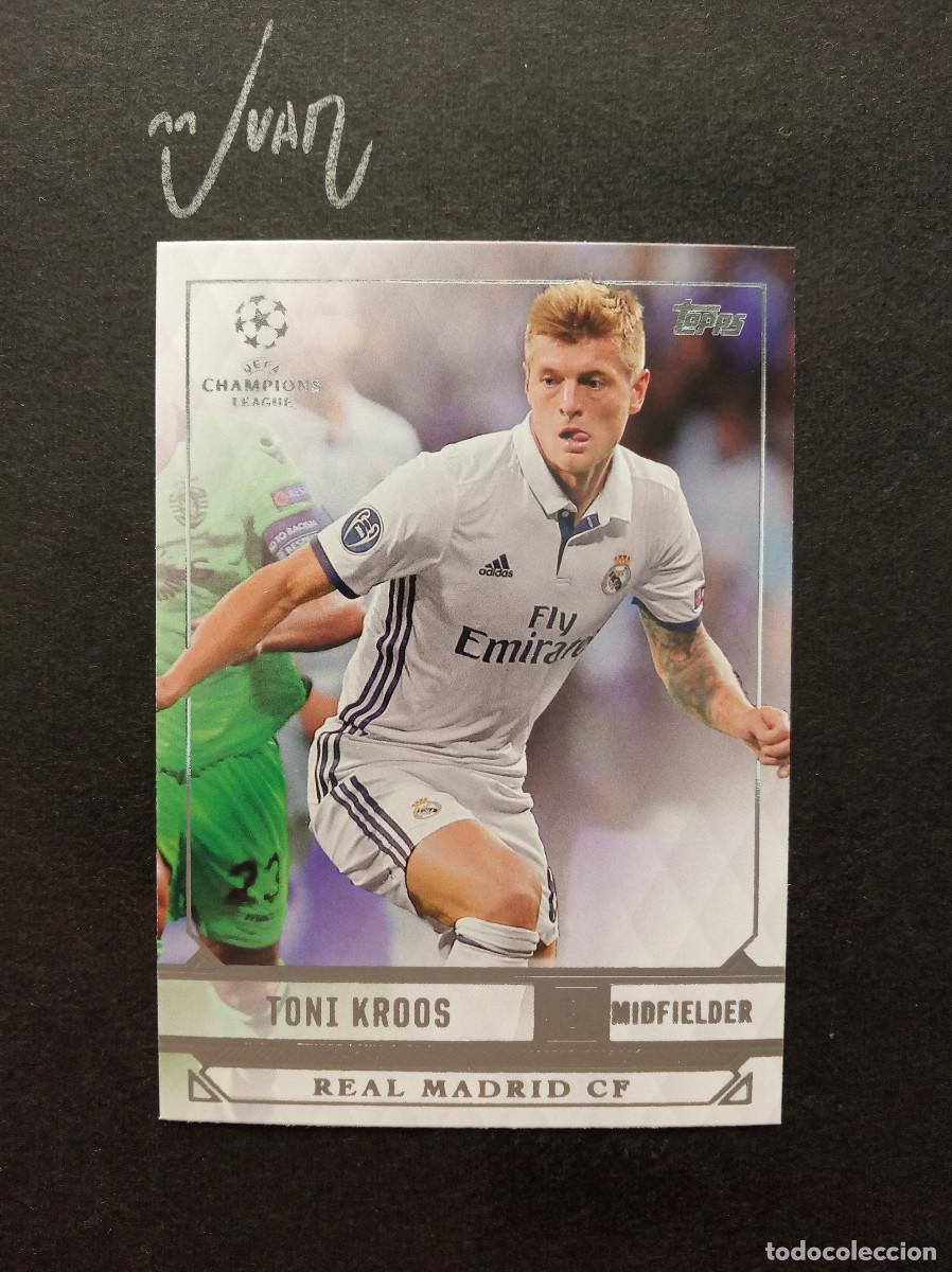 Cromos de f&uacute;tbol: N&ordm; 161 TONI KROOS REAL MADRID ALEMANIA ⚽ TOPPS &reg; SHOWCASE UCL UEFA CHAMPIONS LEAGUE 2016 2017 16 17