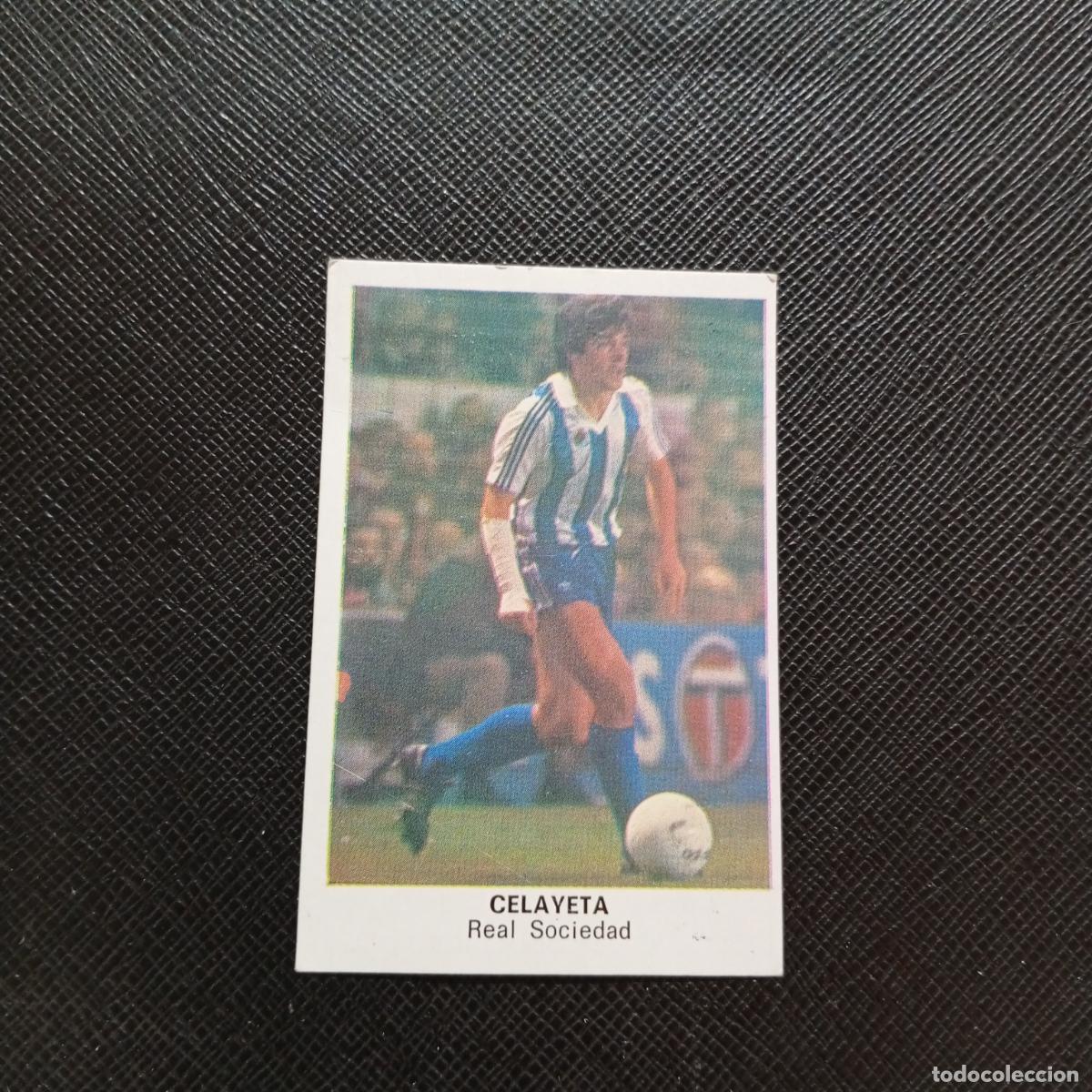 Cromos de f&uacute;tbol: CELAYETA REAL SOCIEDAD CANO 1983 1984 CROMO FUTBOL 83 84 LIGA - DESPEGADO - A27 PG43