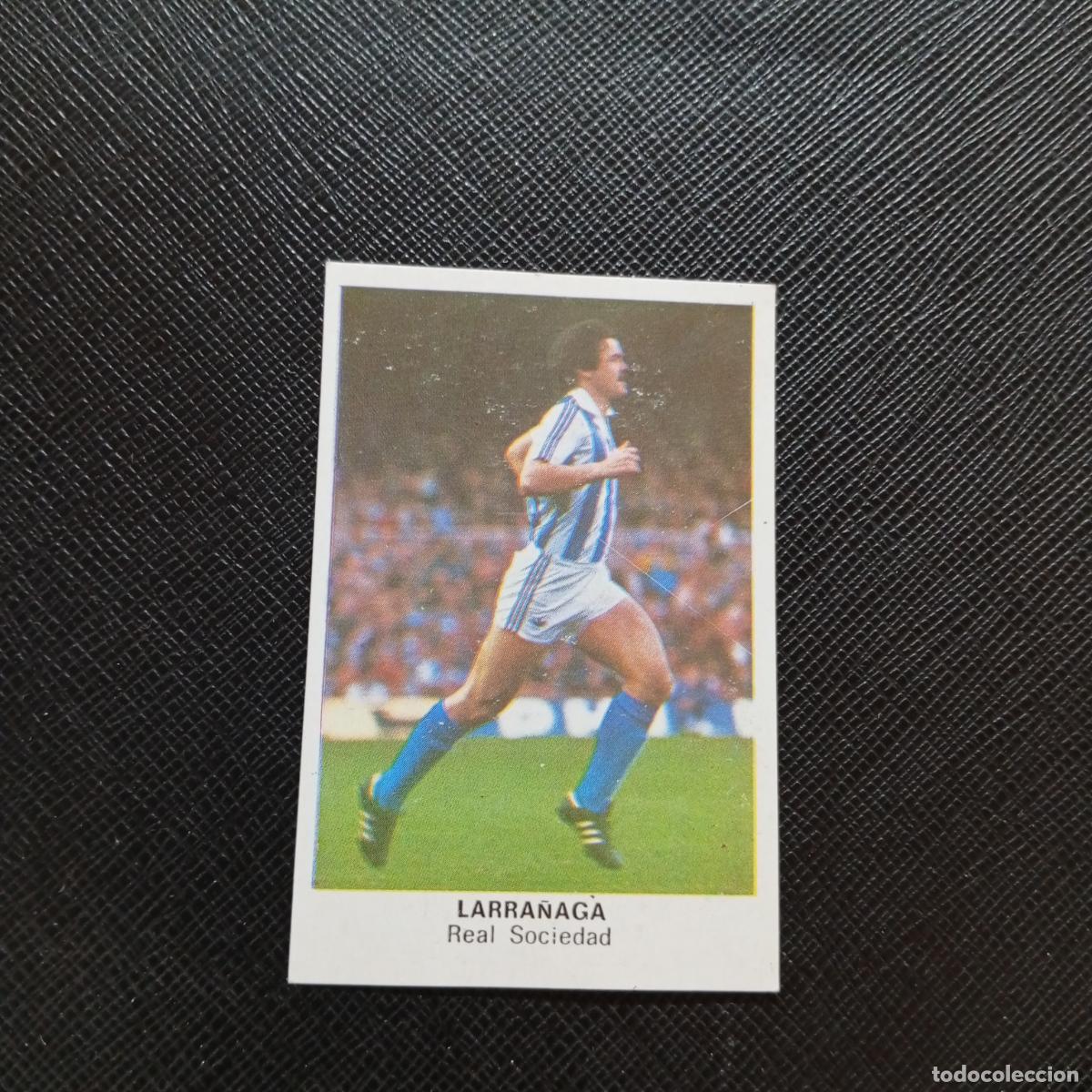 Fu&szlig;ball-Sticker: LARRA&Ntilde;AGA REAL SOCIEDAD CANO 1983 1984 CROMO FUTBOL 83 84 LIGA - DESPEGADO - A27 PG45