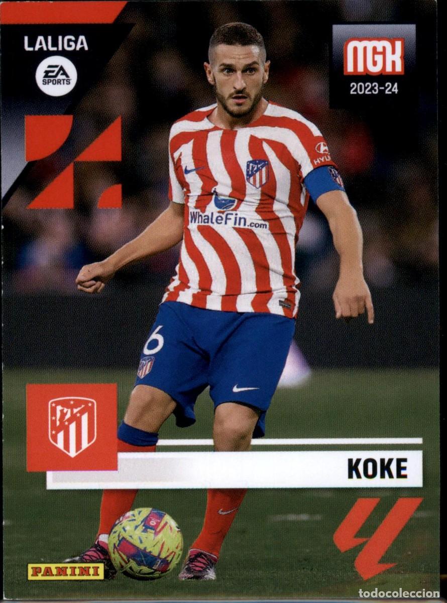 Fu&szlig;ball-Sticker: Koke N&ordm; 82 Atl&eacute;tico de Madrid LaLiga Santander Megacracks 2023 2024 Panini 23 24