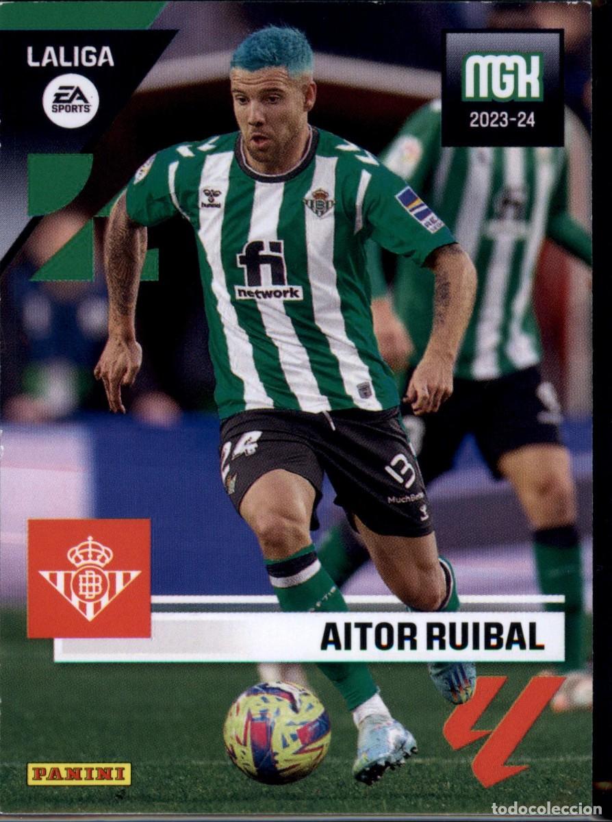 Football Stickers: Aitor Ruibal N&ordm; 118 Real Betis LaLiga Santander Megacracks 2023 2024 Panini 23 24
