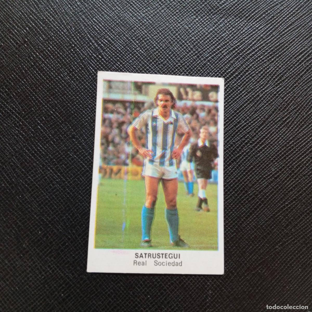 Football Stickers: SATRUSTEGUI REAL SOCIEDAD CANO 1983 1984 CROMO FUTBOL 83 84 LIGA - DESPEGADO - A27 PG46