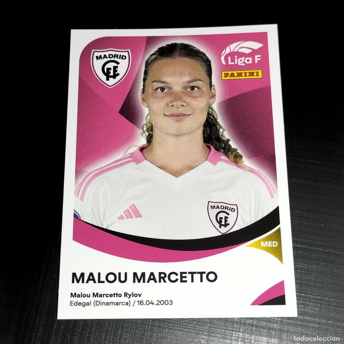 Football Stickers: 237 MALOU MARCETTO CFF MADRID CROMOS LIGA F FEMENINA PANINI 2024 2025 24 25