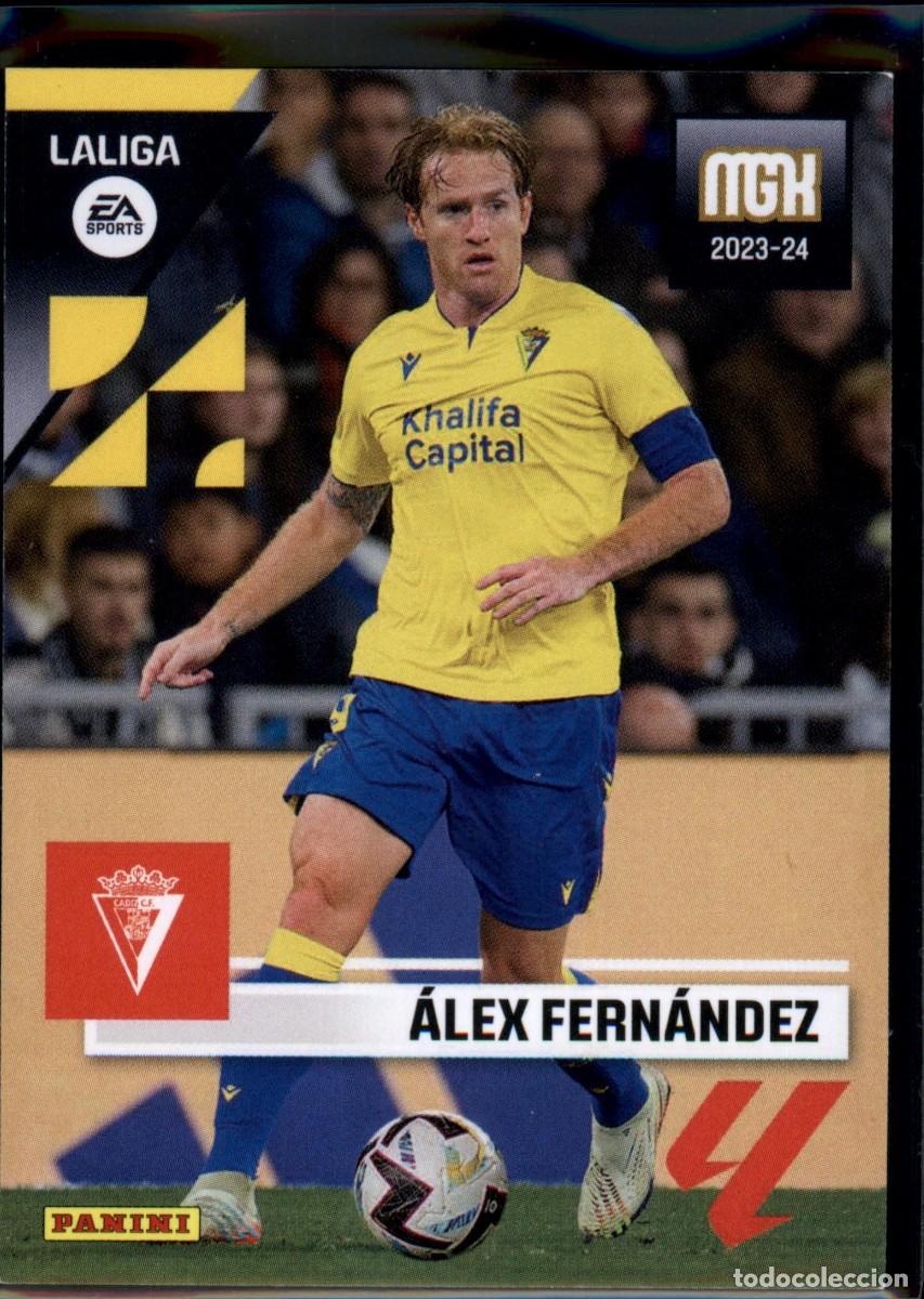 Football Stickers: &Aacute;lex Fern&aacute;ndez N&ordm; 138 C&aacute;diz CF LaLiga Santander Megacracks 2023 2024 Panini 23 24