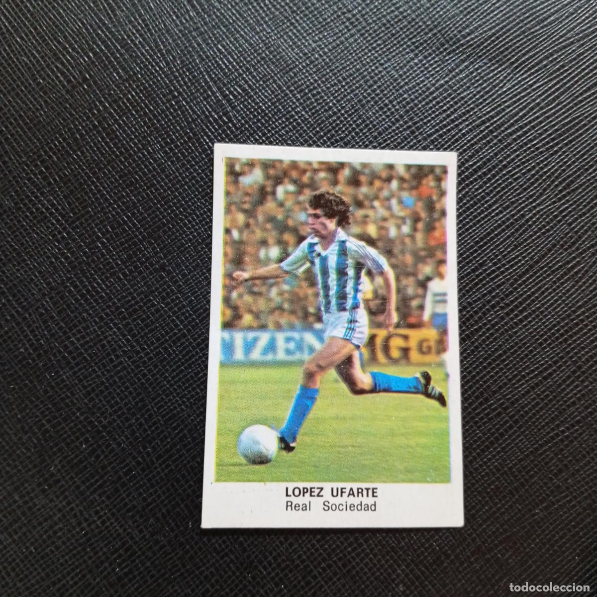 Football Stickers: LOPEZ UFARTE REAL SOCIEDAD CANO 1983 1984 CROMO FUTBOL 83 84 LIGA - DESPEGADO - A27 PG46