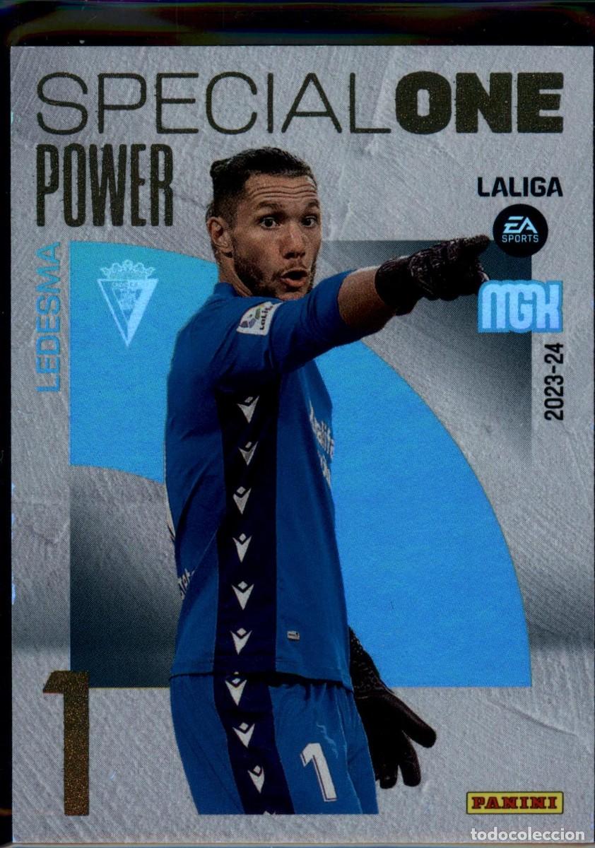 Football Stickers: Ledesma Special One Power N&ordm; P397 C&aacute;diz CF LaLiga Santander Megacracks 2023 2024 Panini 23 24