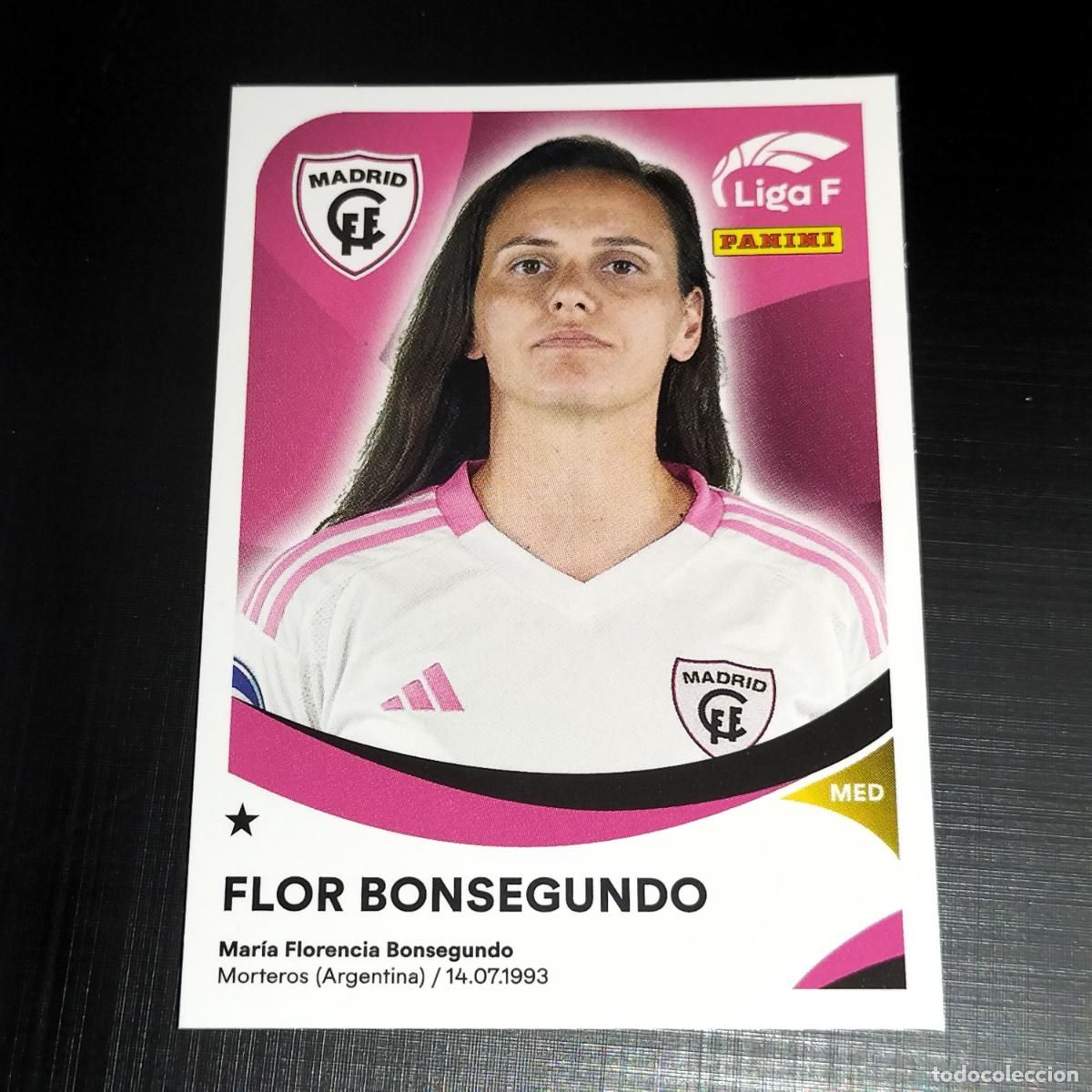 Football Stickers: 238 FLOR BONSEGUNDO CFF MADRID CROMOS LIGA F FEMENINA PANINI 2024 2025 24 25