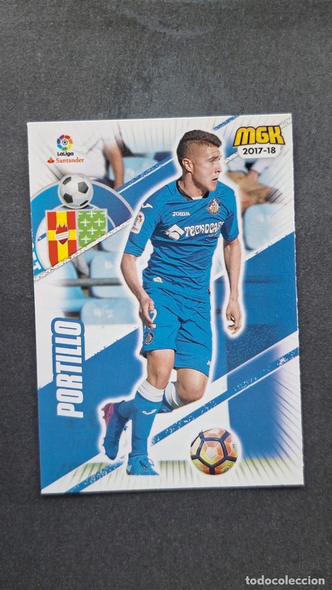Cromos de f&uacute;tbol: L1 PORTILLO GETAFE C. F. 258 PANINI MEGACRACKS 2017 2018 17 18