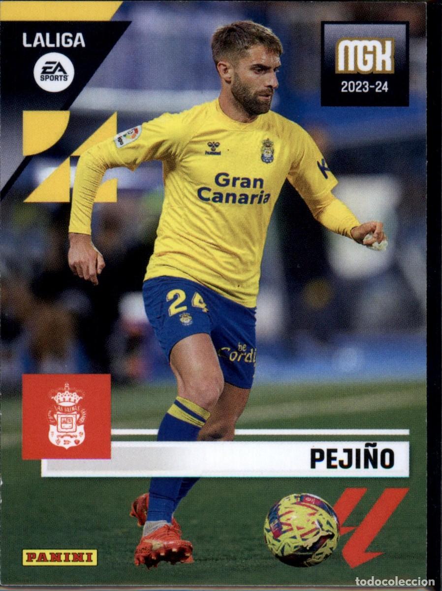 Cromos de f&uacute;tbol: Peji&ntilde;o N&ordm; 232 UD Las Palmas LaLiga Santander Megacracks 2023 2024 Panini 23 24