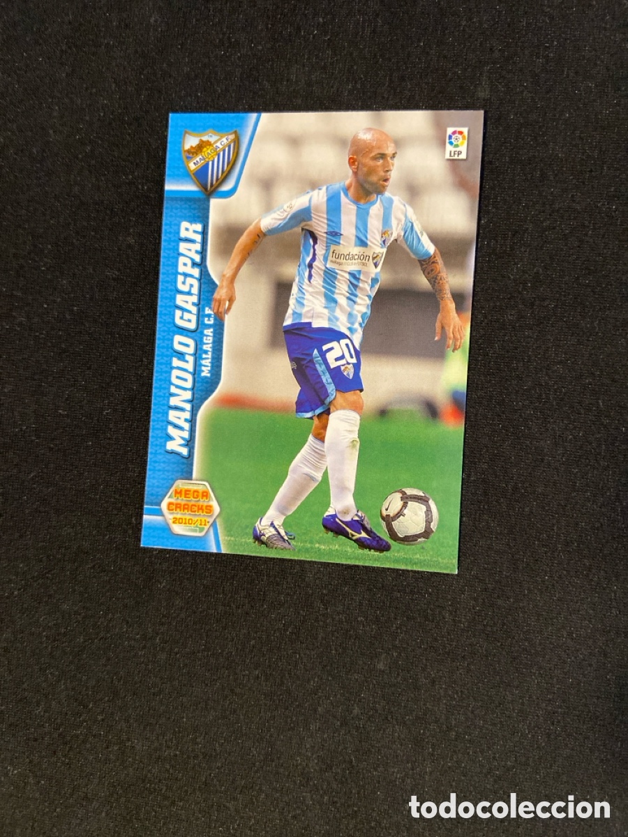 Cromos de f&uacute;tbol: MANOLO GASPAR 184 (M&Aacute;LAGA)
